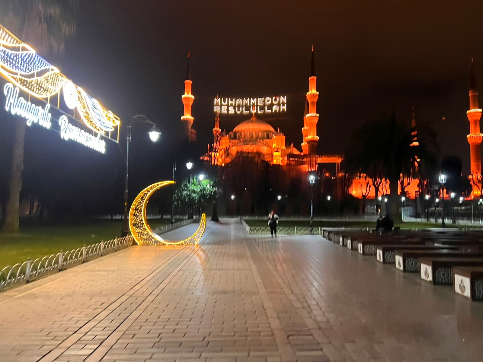 Sultanahmet Camii Gece